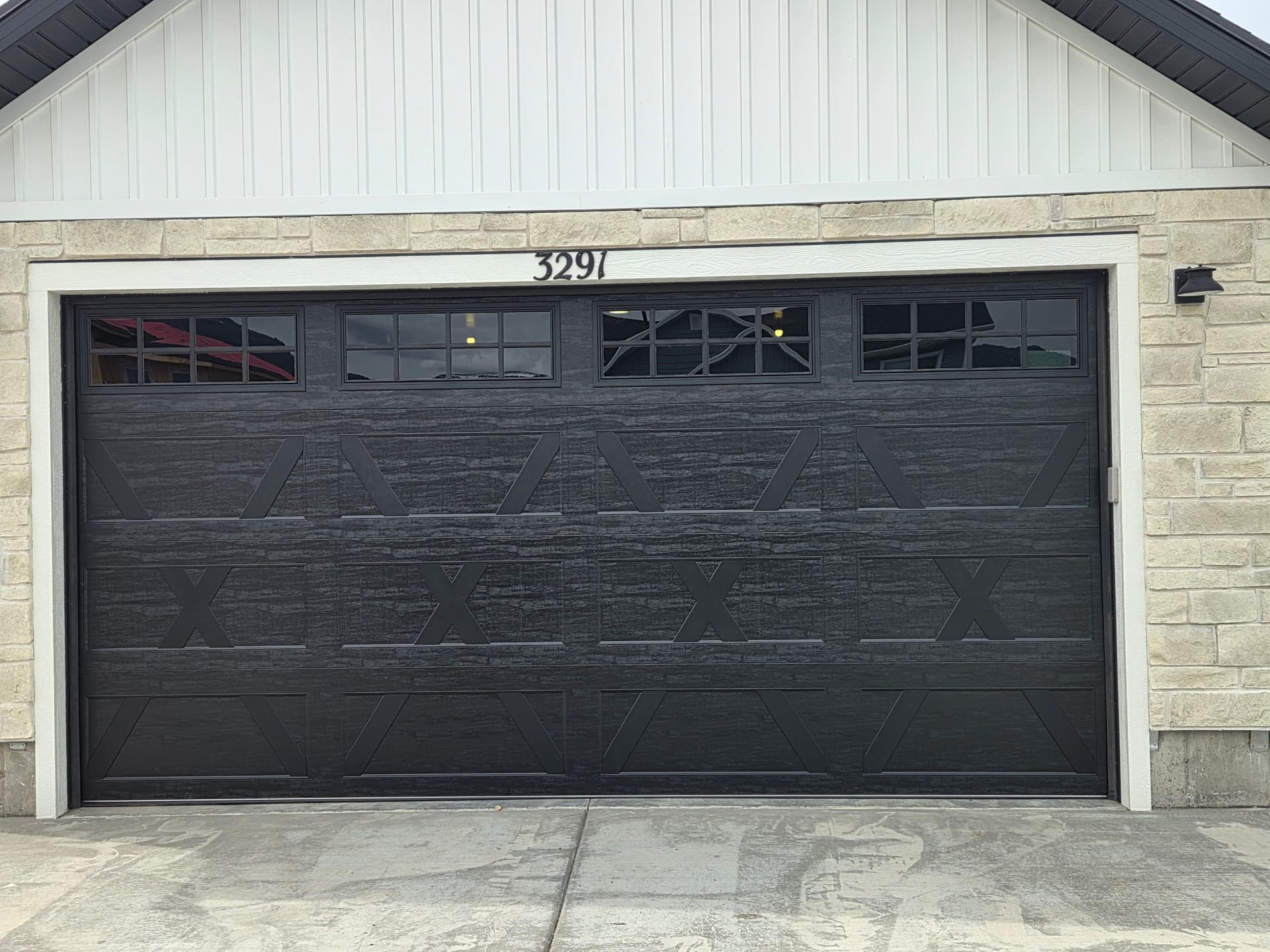 Carriage Door Look Without the Carriage Door Price in Nibley image