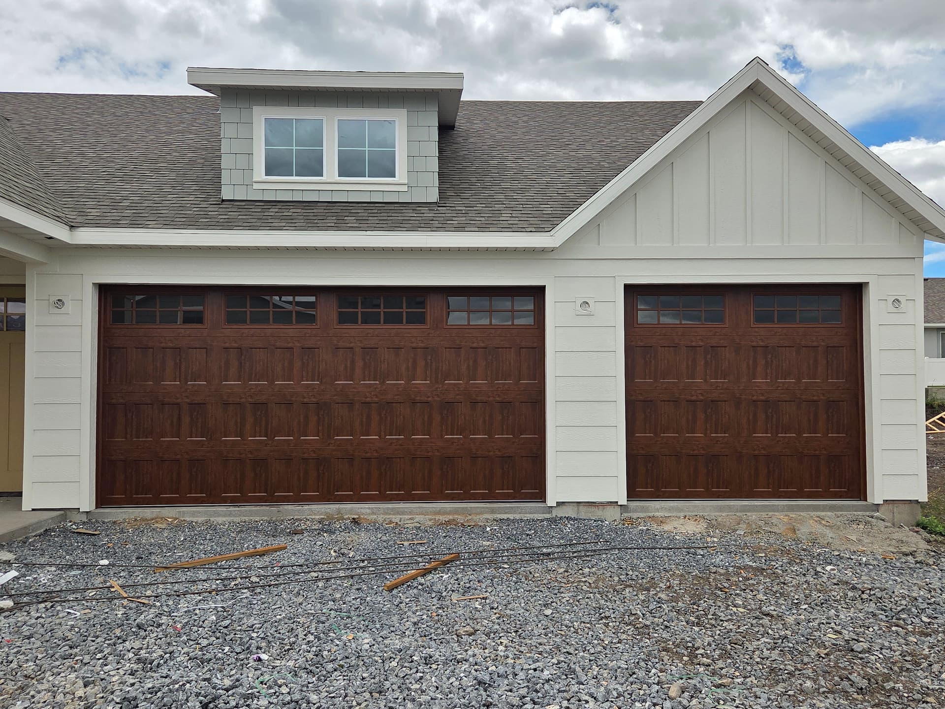 Woodgrain Garage Doors That Actually Perform as Good as They Look image