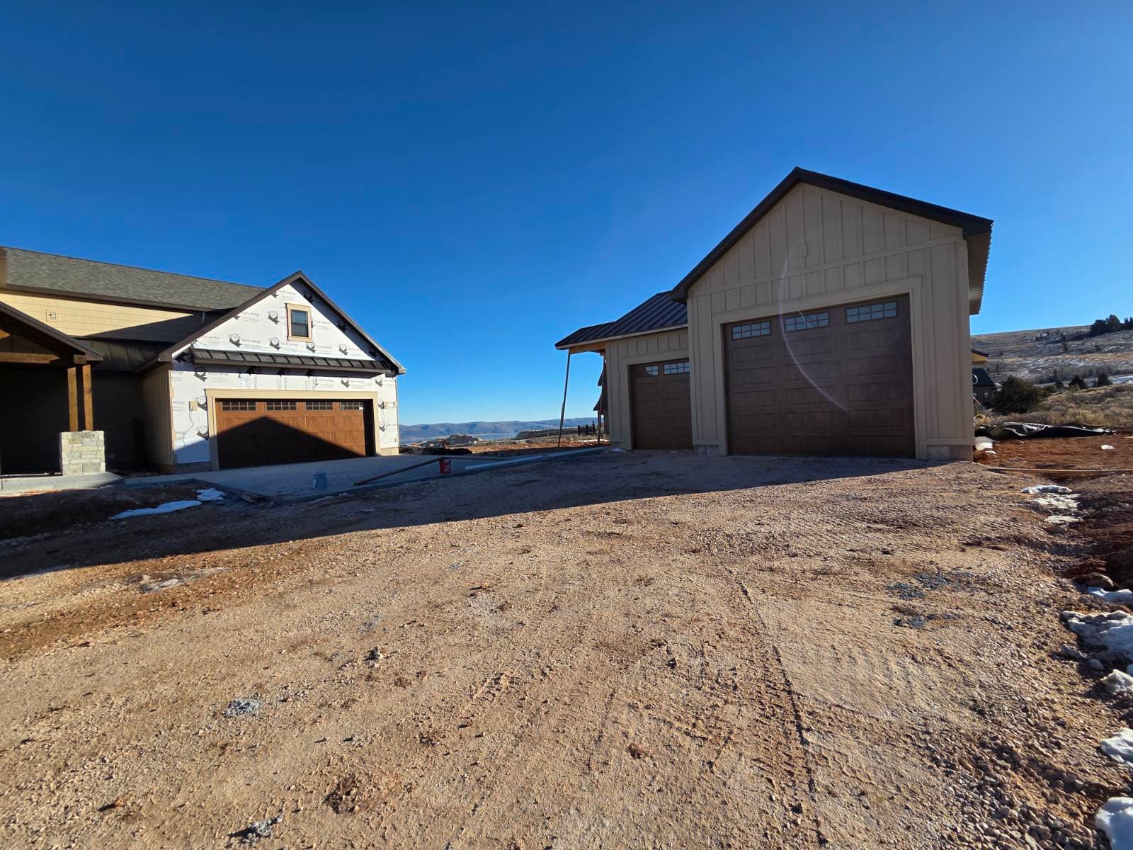 Gallery photos for Charming Wooden Garage Doors Installed at Bear Lake: Image #2