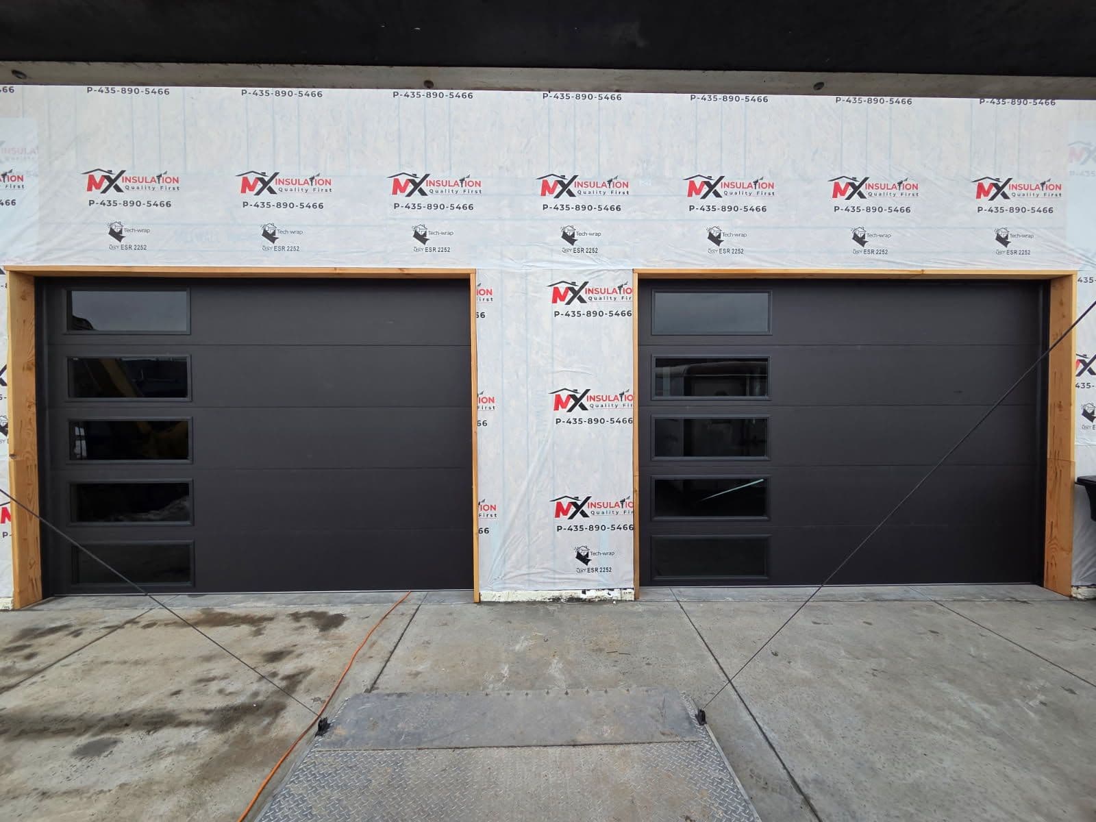 Project Flush Panel Garage Door Installation in Alpine image